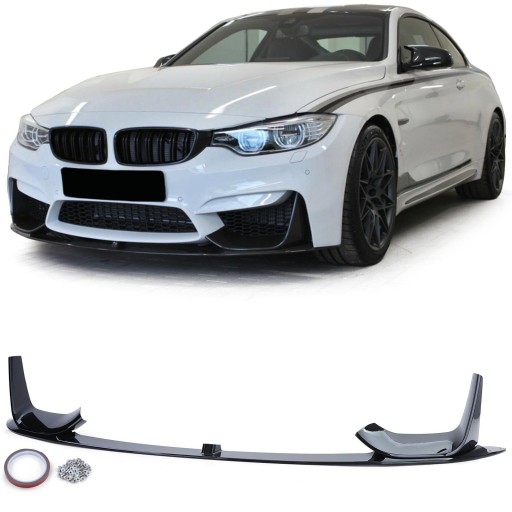 СПОЙЛЕР БАМПЕРА BMW M3 F80 M4 F82 ГЛЯНЦЕ