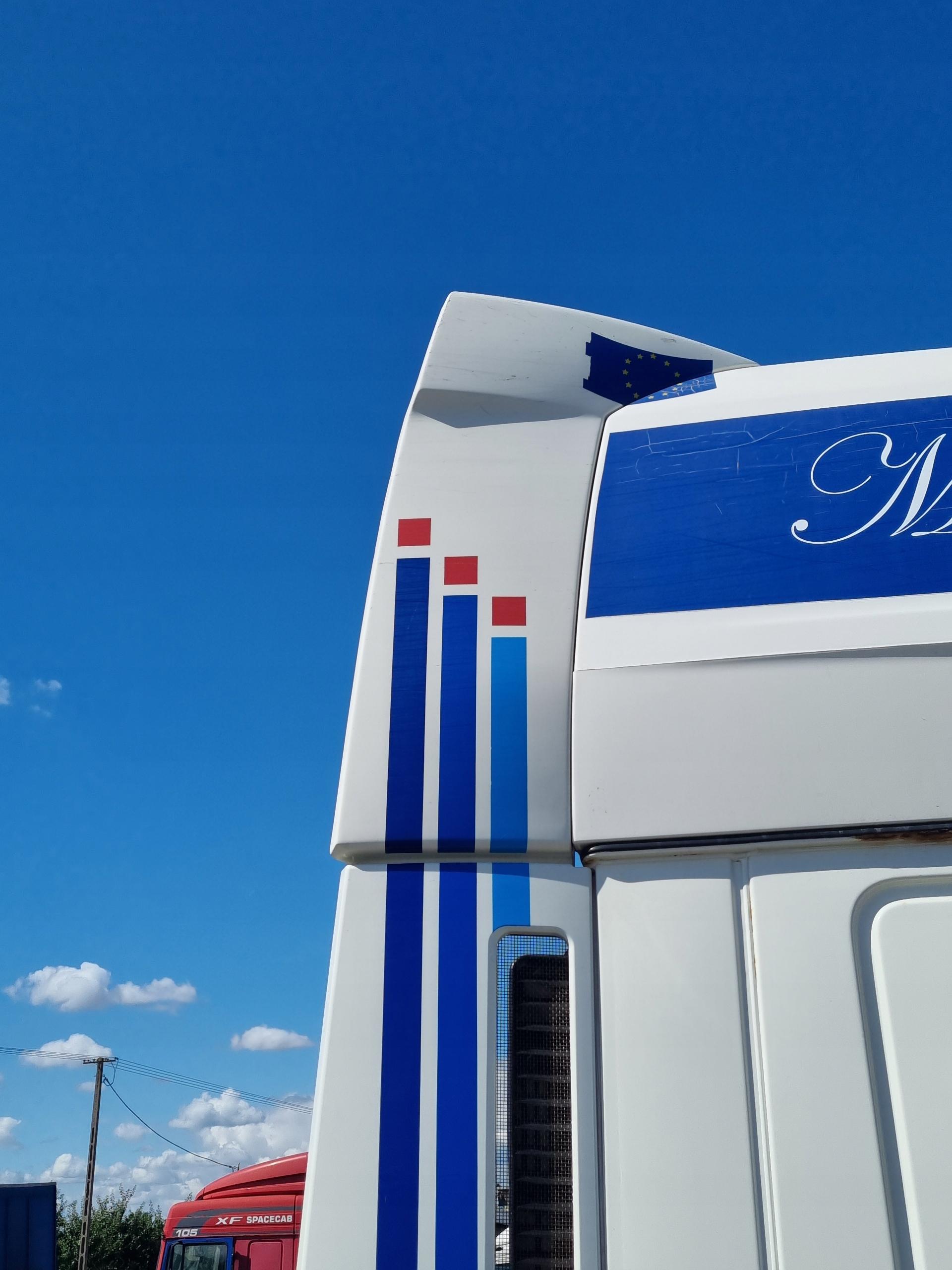 СПОЙЛЕР ОБТІЧНИК ЗАКАБІНОВА КОСА DAF XF 105 106