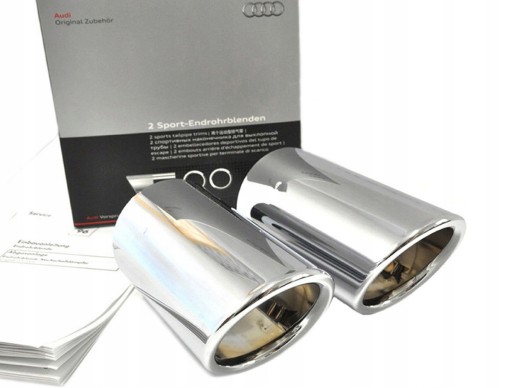 СПОРТИВНІ КРИШКИ ВИХЛОПУ AUDI A4 A5 A6 4039378377366