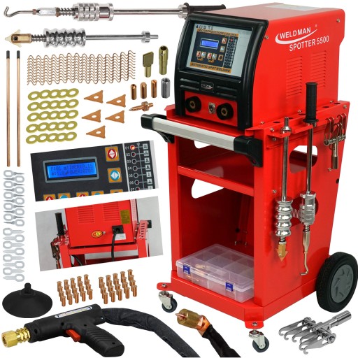 SPOTER WELDMAN 5500 КОРРЕКТИРОВЩИК СВАРОЧНЫЙ АППАРАТ ДЛЯ КУЗОВА