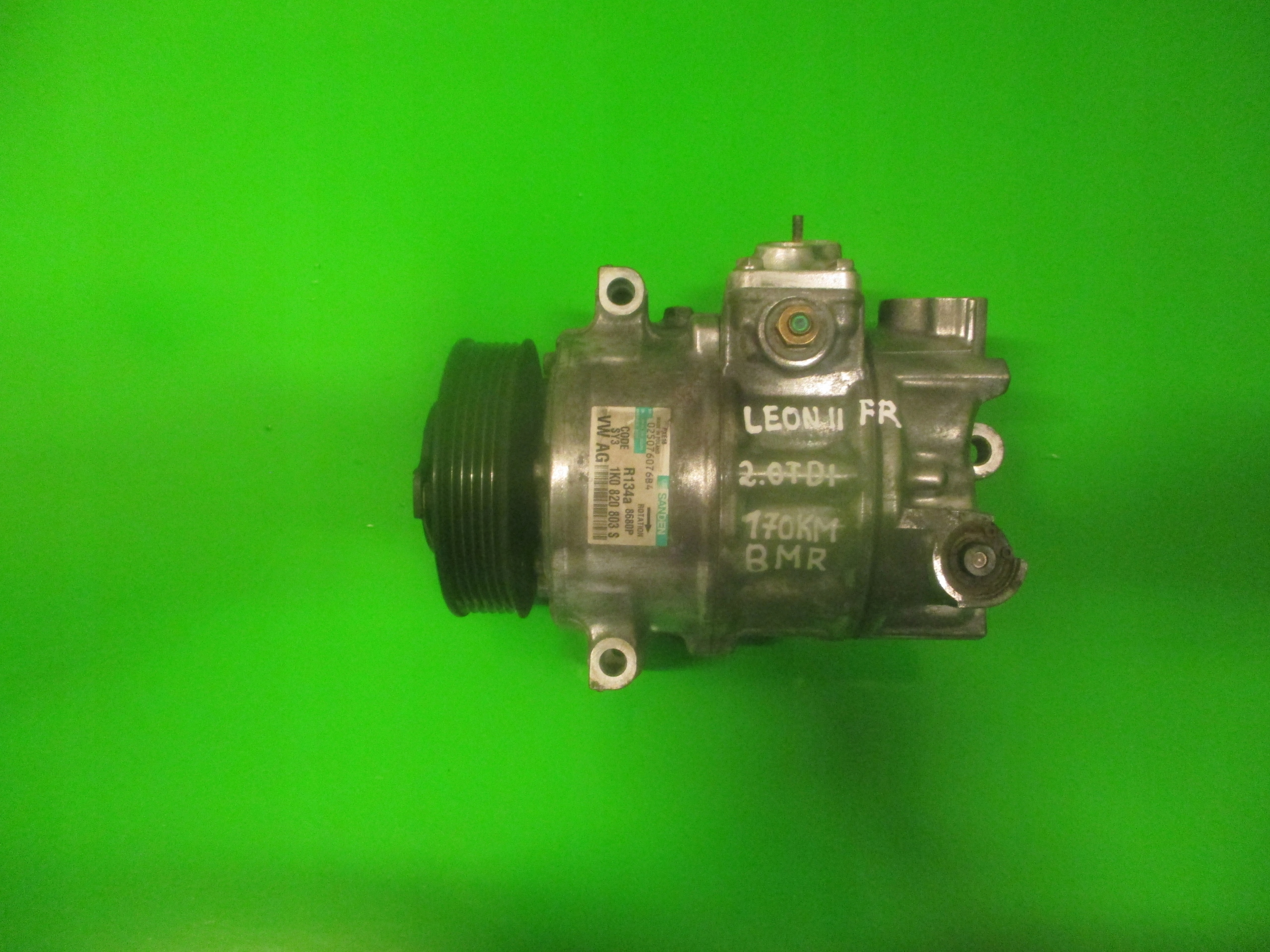 1K0820803S - Компрессор кондиционера 2.0 TDI BMR LEON 2 PASSAT B6