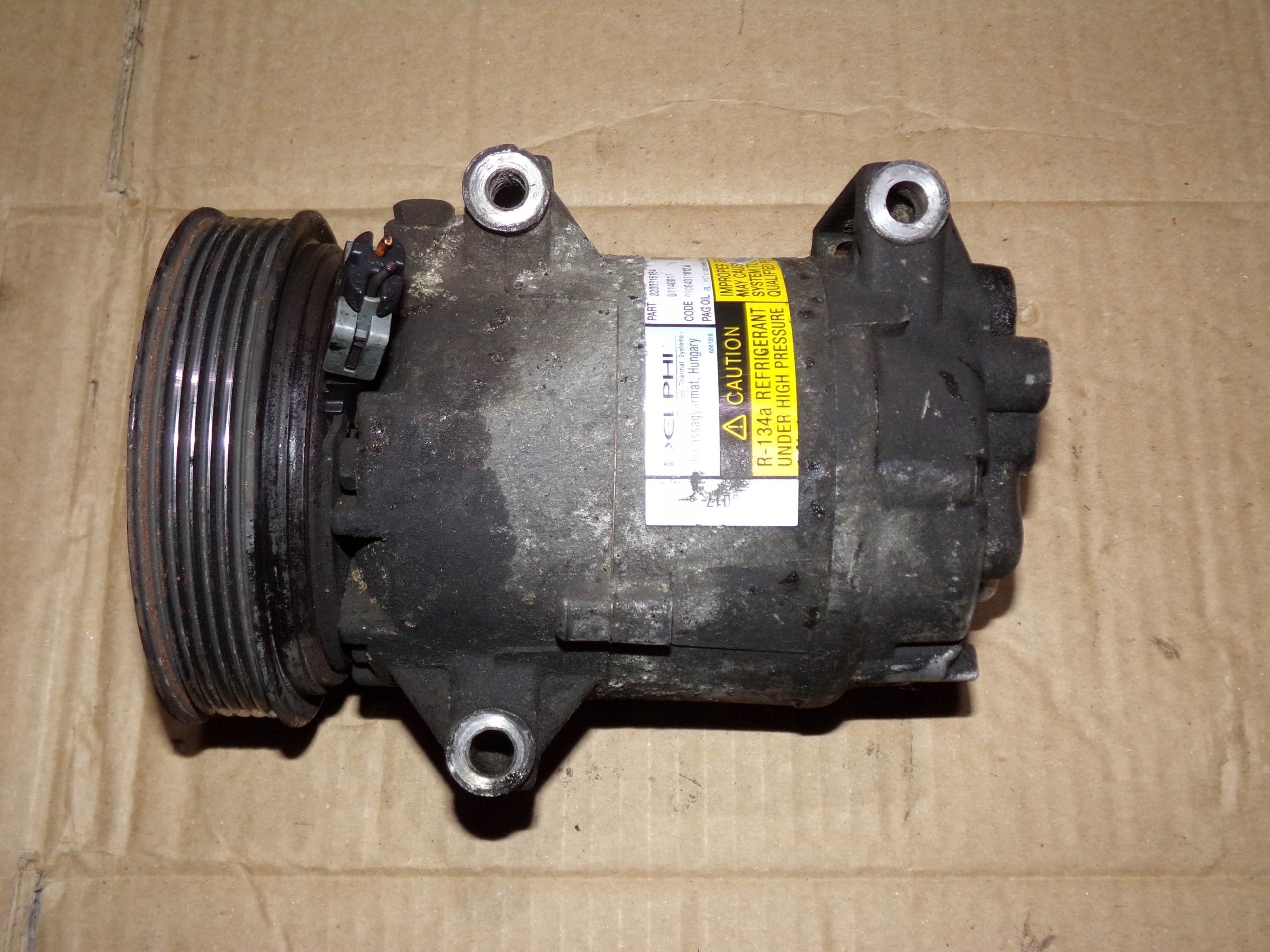 КОМПРЕСОР КОНДИЦІОНЕРА 8200316164 MEGANE II 1.5 DC