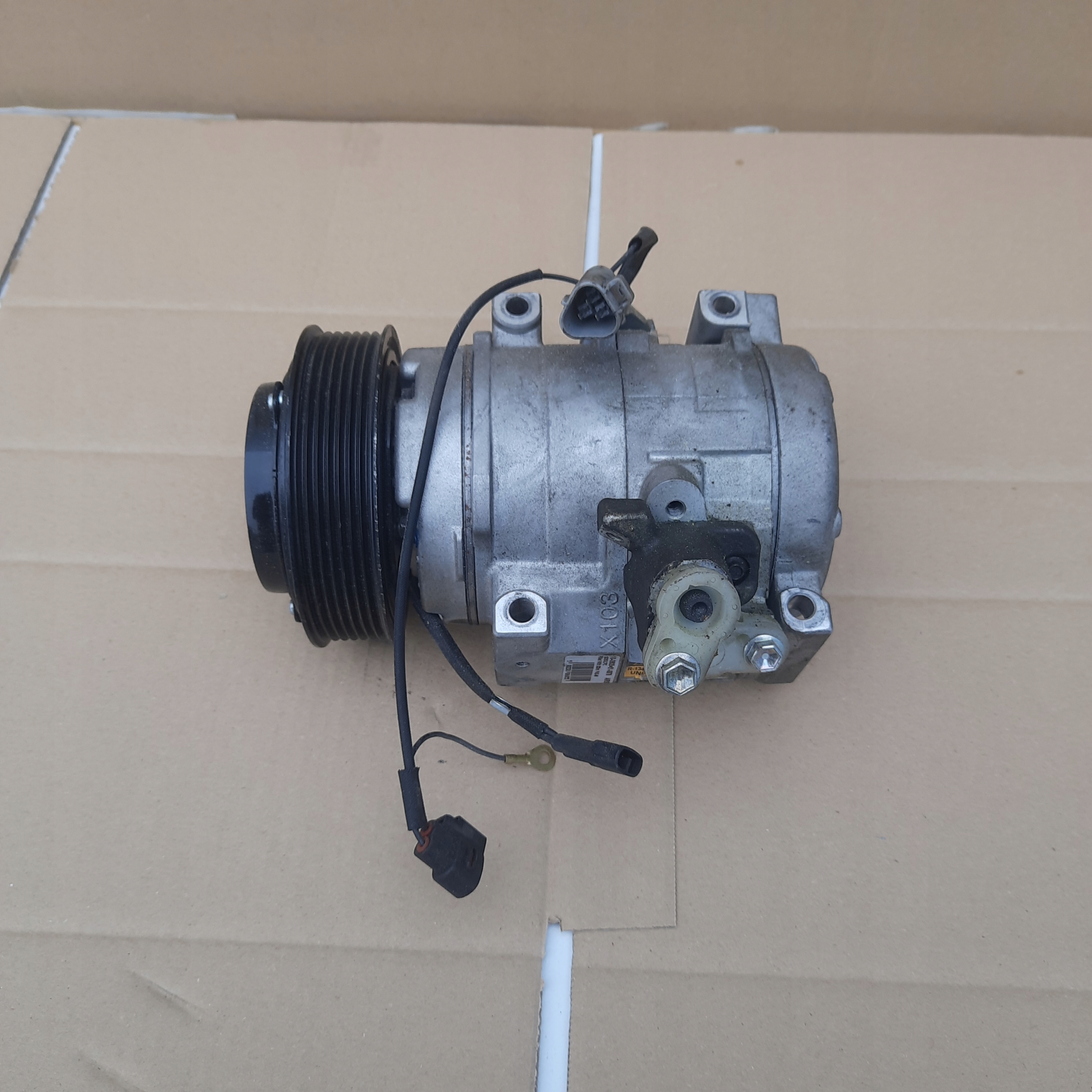 КОМПРЕСОР КОНДИЦІОНЕРА AIRSTAL 10S17C РОЗБИРАННЯ