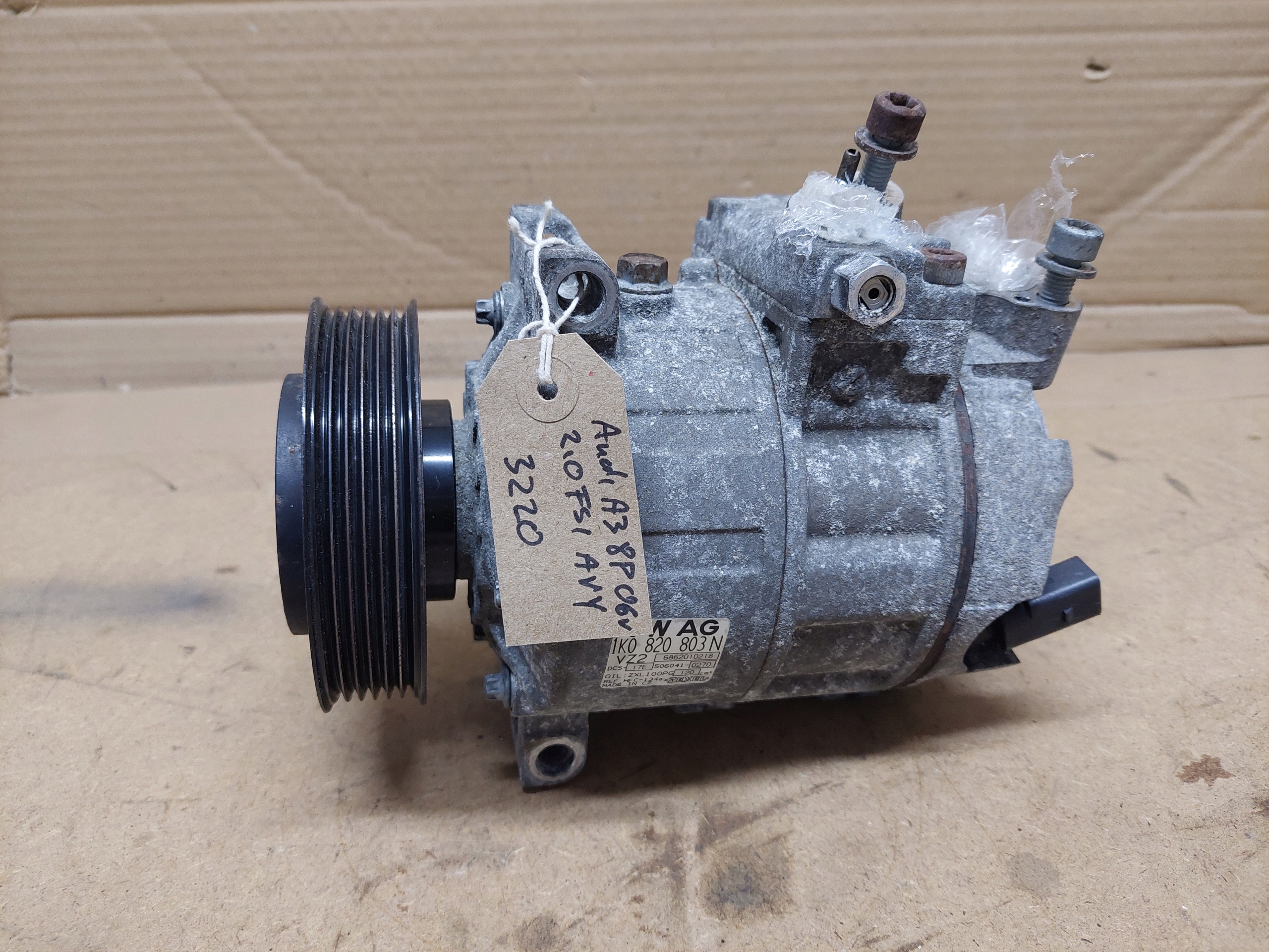 1K0820803N - Компресор кондиціонера AUDI A3 8P 06R 2.0 FSI BVY