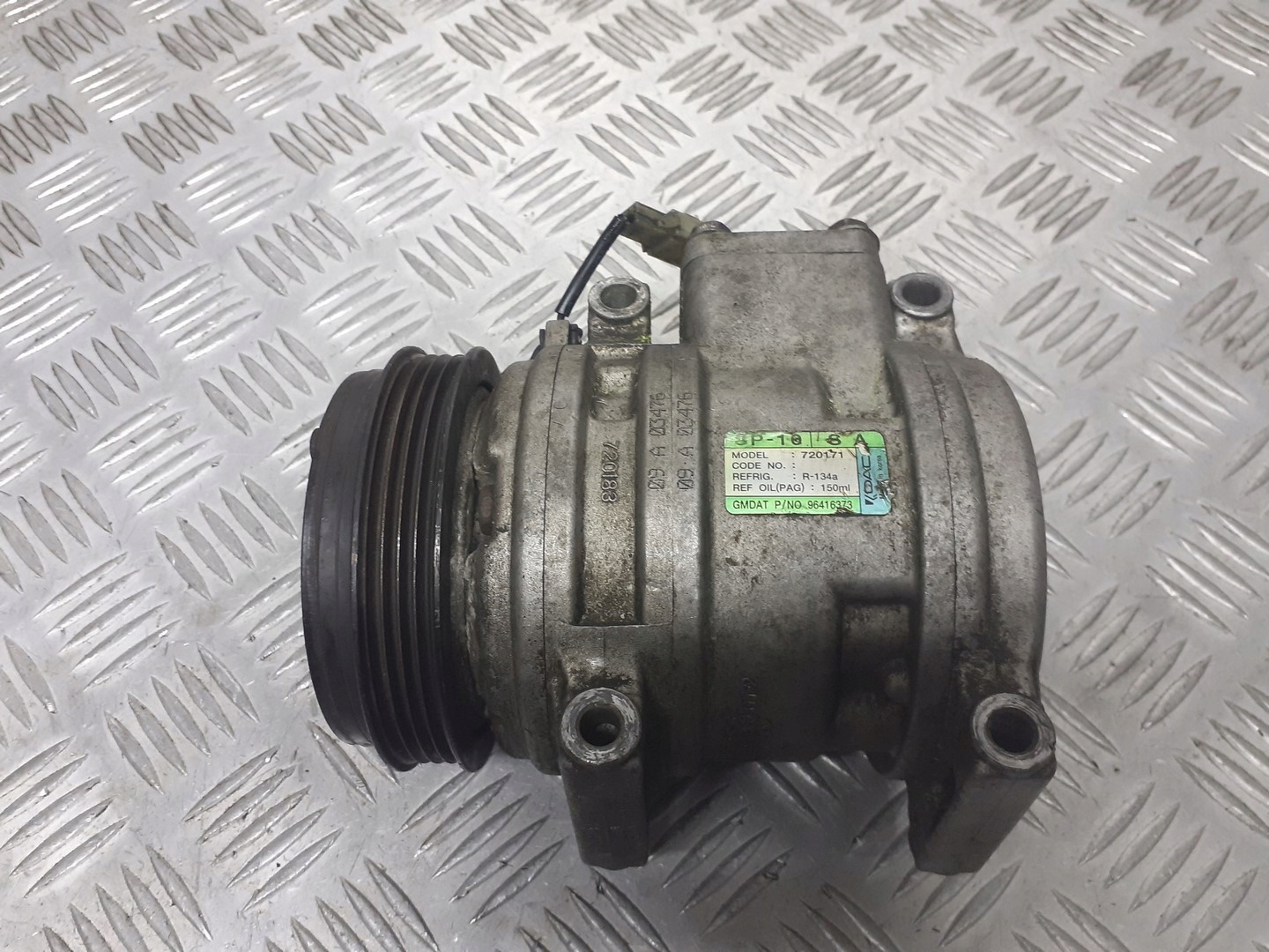 96416373 - Компрессор кондиционера CHEVROLET AVEO T255 1.2