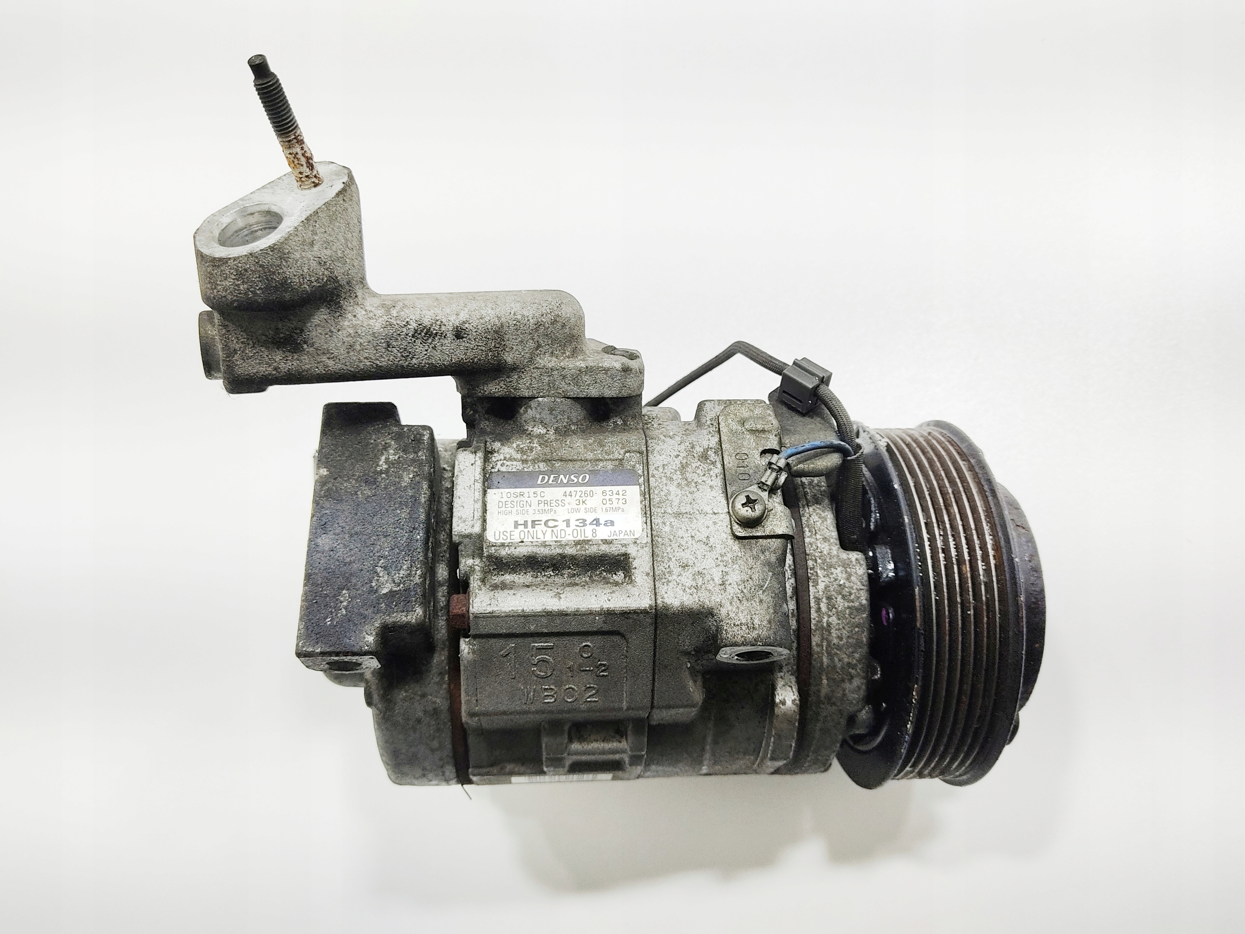 44726-06342 - КОМПРЕССОР КОНДИЦИОНЕРА CR-V III 4472606342 10SR15C