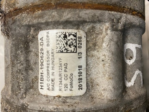 H1BH-19D6290DA - КОМПРЕСОР КОНДИЦІОНЕРА FORD FIESTA 1.0 H1BH19D629DA