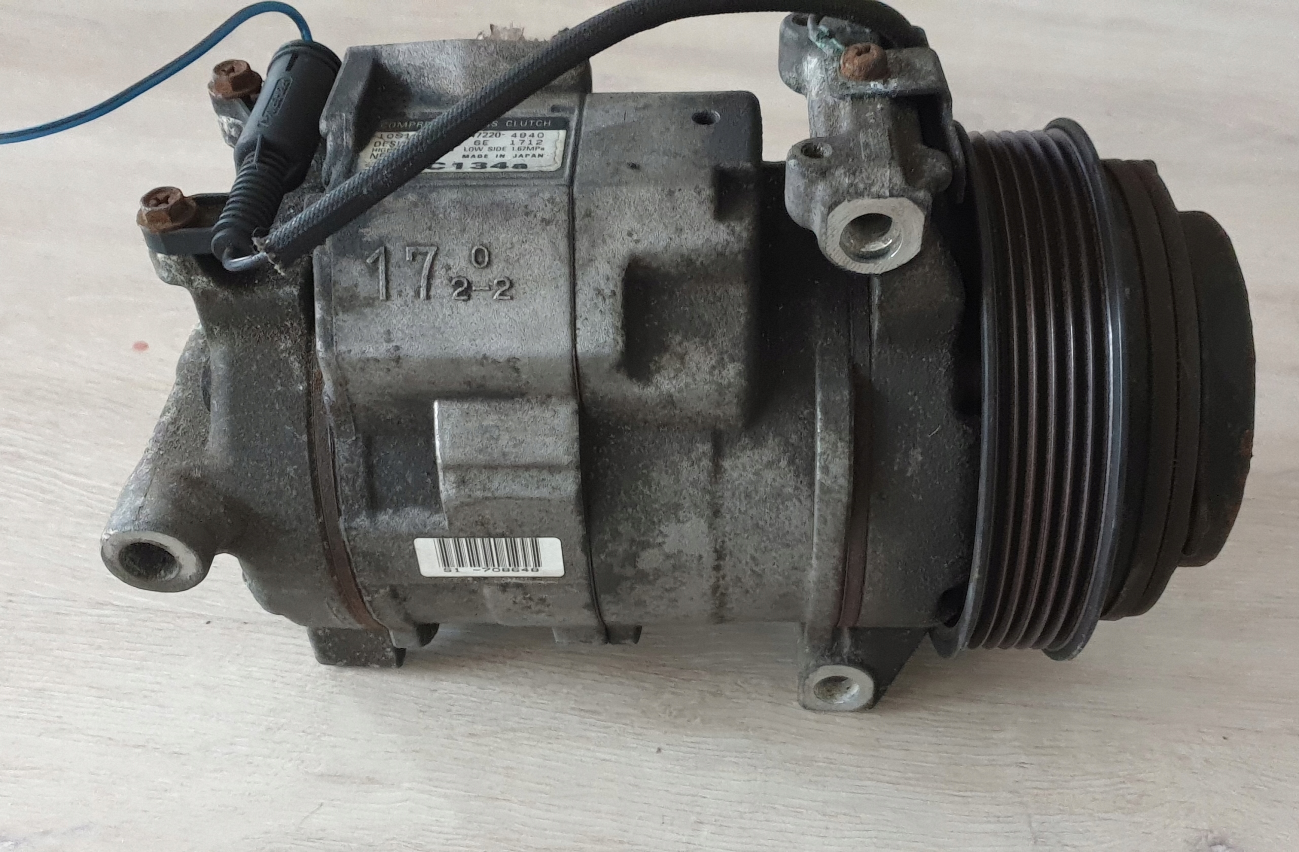 447220-4840 - КОМПРЕССОР КОНДИЦИОНЕРА JEEP GRAND CHEROKEE 2.7 CRD