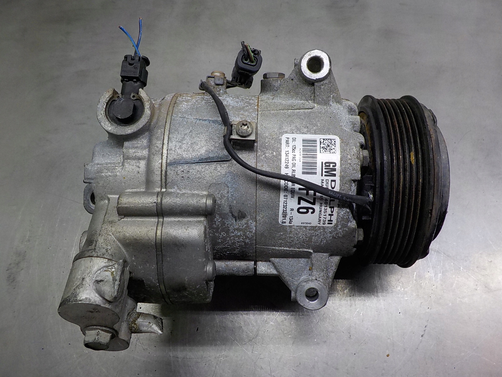 КОМПРЕССОР КОНДИЦИОНЕРА OPEL ASTRA 401351739 FZ6