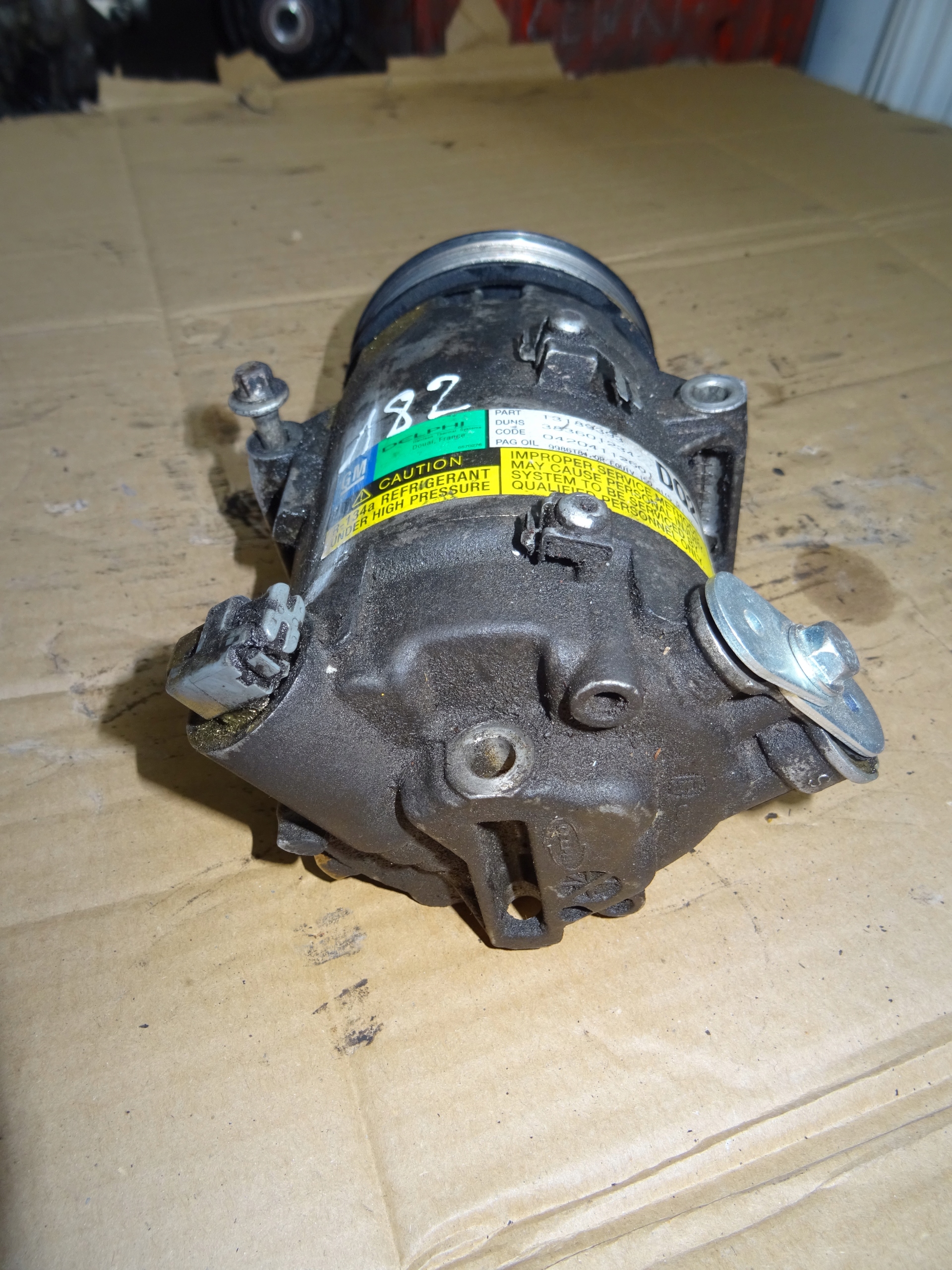 КОМПРЕСОР КОНДИЦІОНЕРА OPEL ASTRA H 1.6 383601234