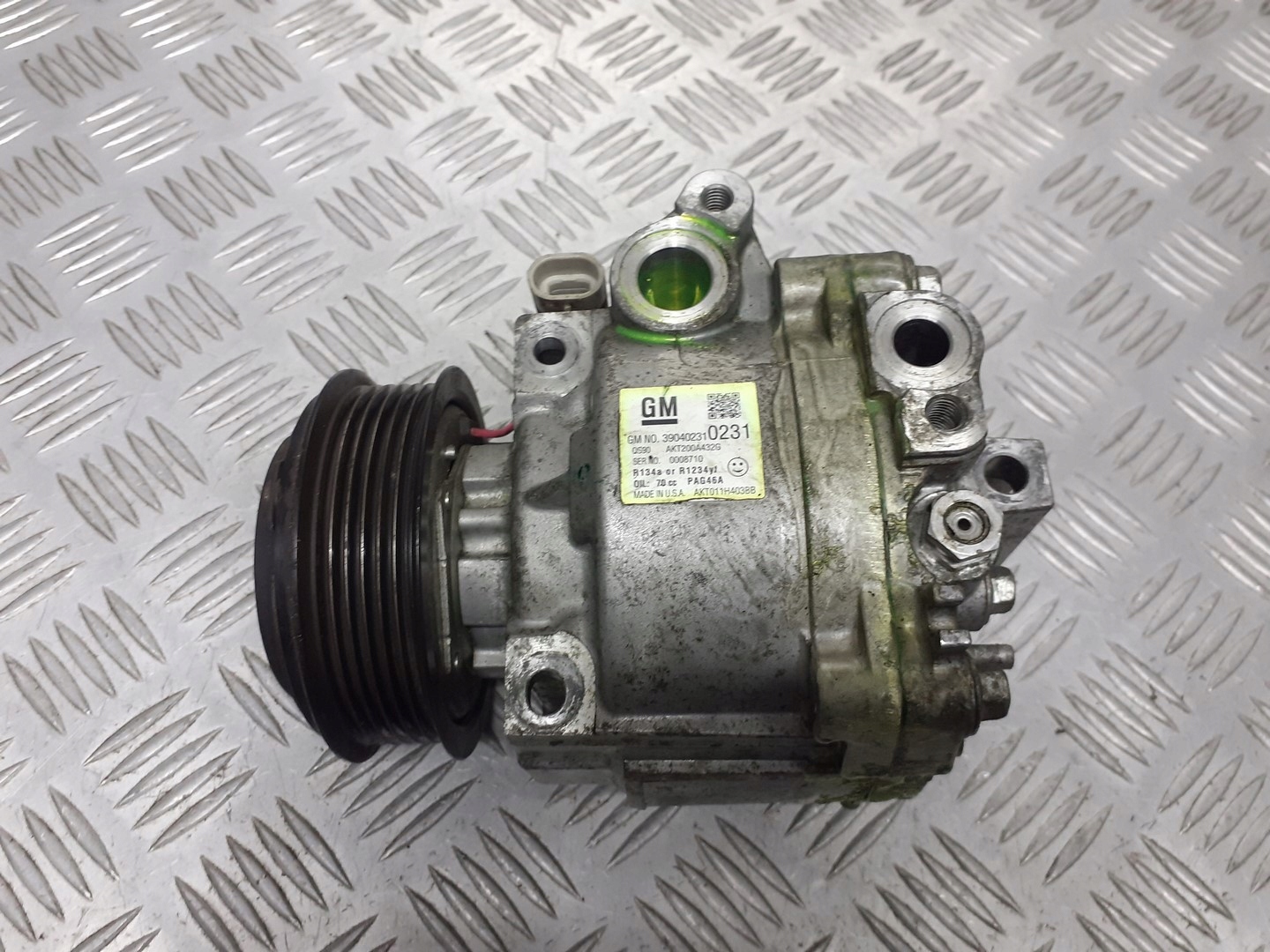 0231 - КОМПРЕСОР КОНДИЦІОНЕРА OPEL MOKKA 1.4 T 39040231