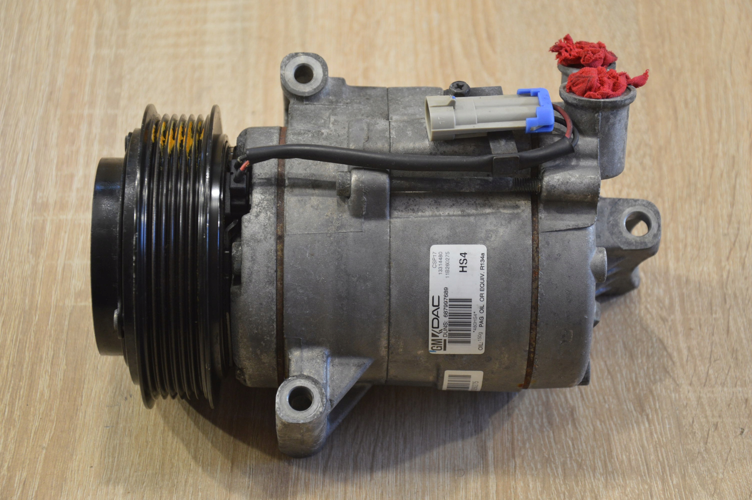 13314480 - КОМПРЕСОР КОНДИЦІОНЕРА ORLANDO CRUZE 2.0 VCDI