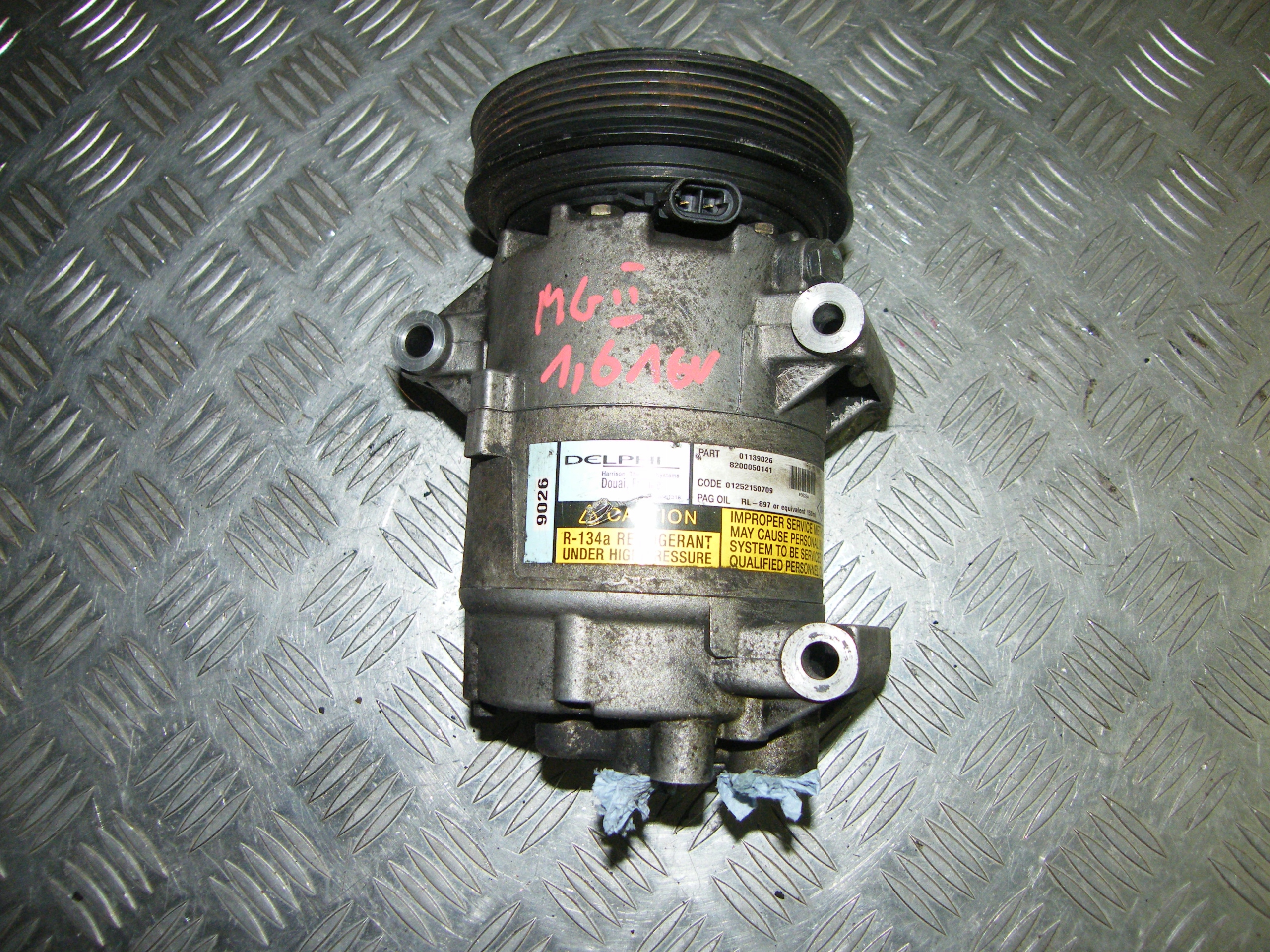 8200050141 - КОНДИЦИОНЕР SCENIC II MEGANE 1,6 1,4