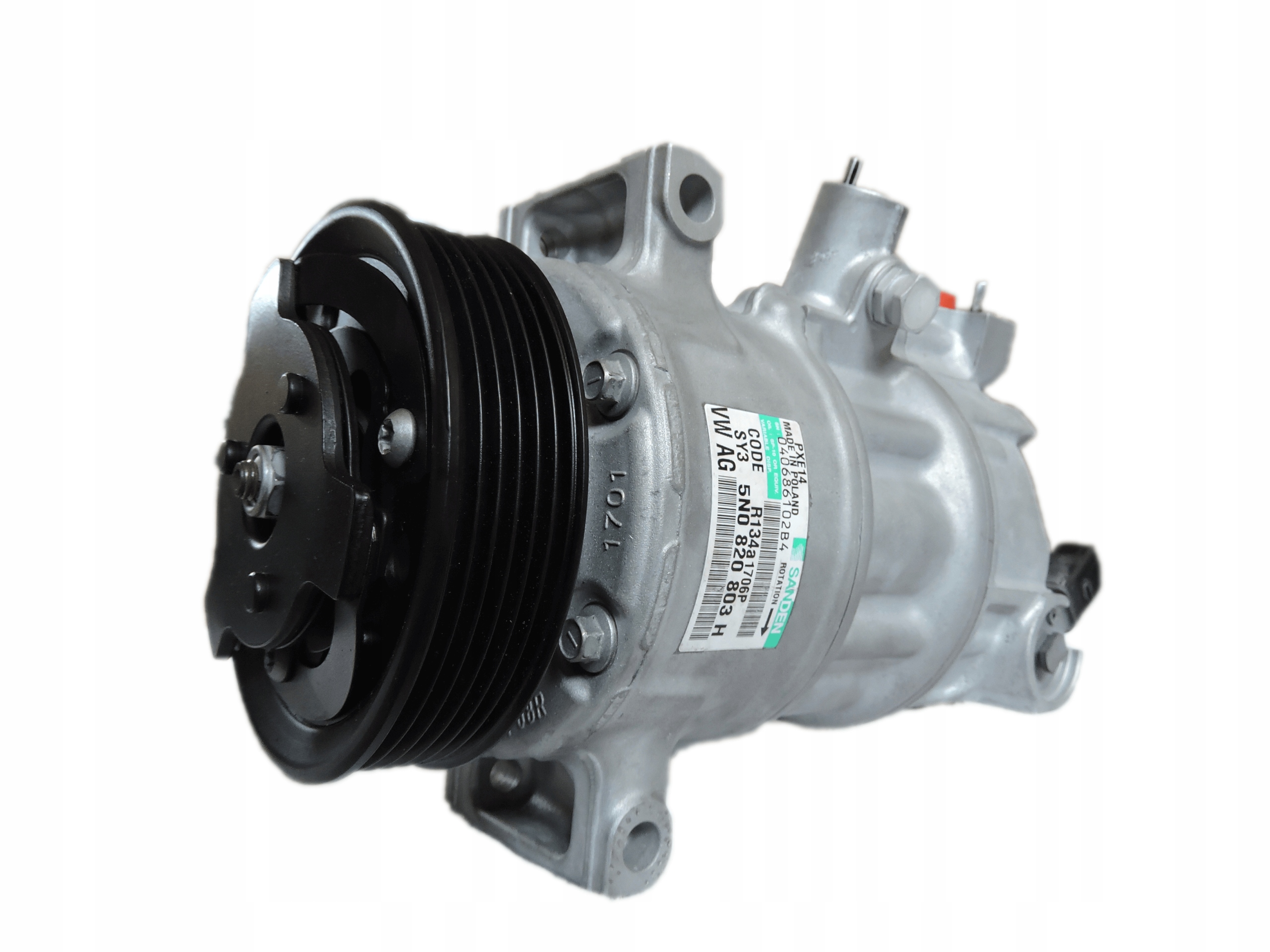 5N0820803F - КОМПРЕСОР КОНДИЦІОНЕРА VW GOLF JETTA PASSAT 1.6 FSI