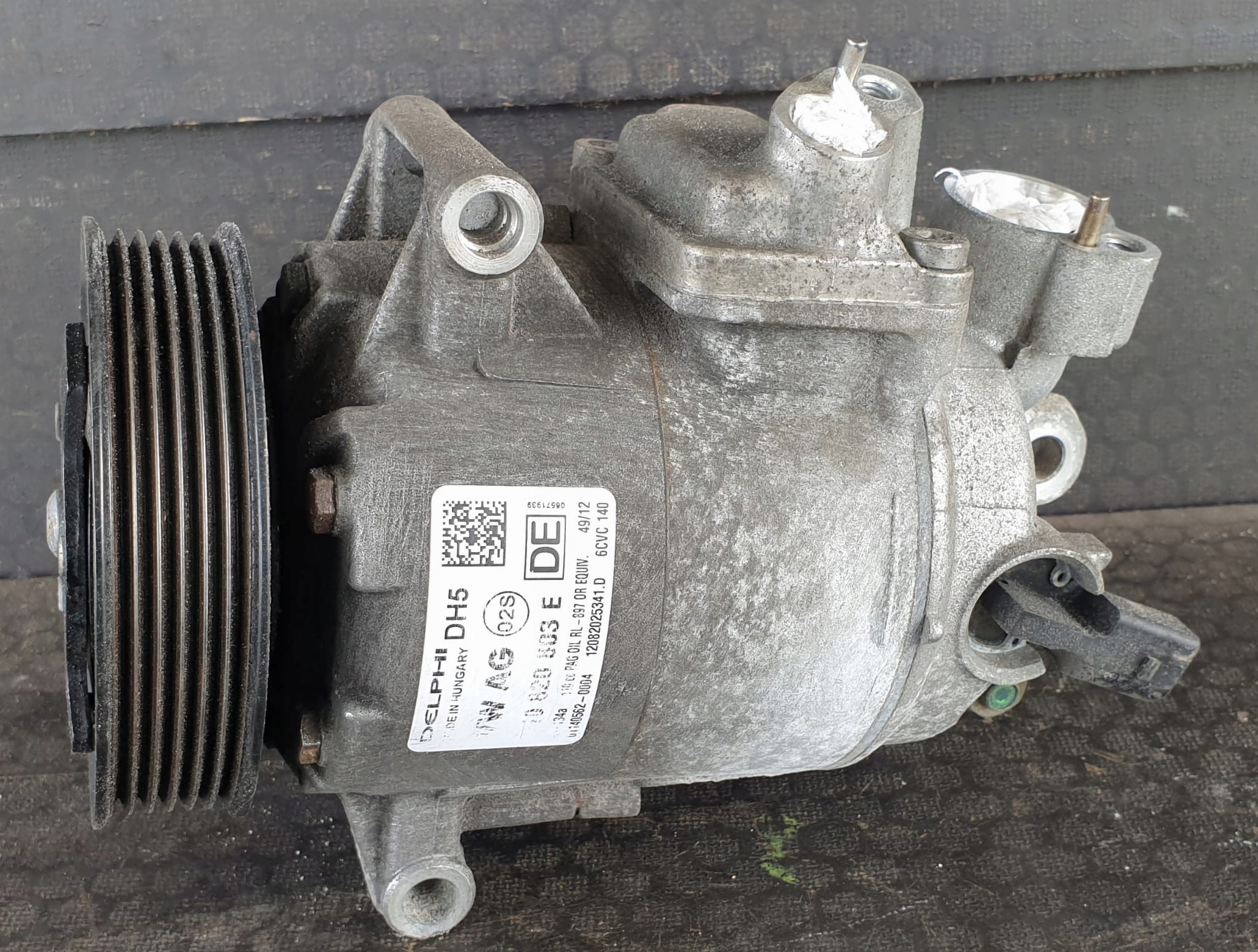 КОМПРЕСОР КОНДИЦІОНЕРА VW SEAT SKODA 5N0820803E