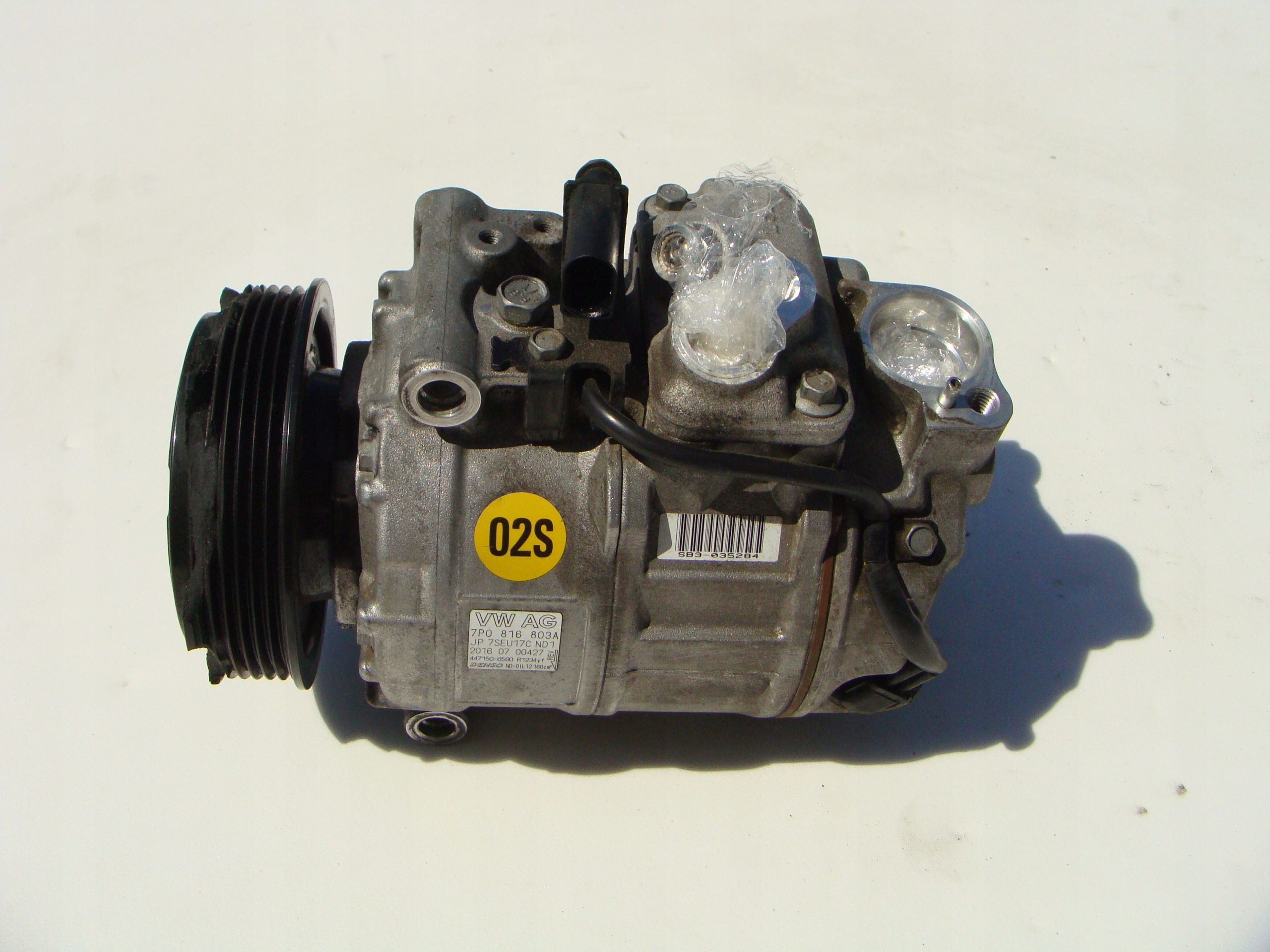 КОМПРЕССОР КОНДИЦИОНЕРА VW TOUAREG 7P0816803A