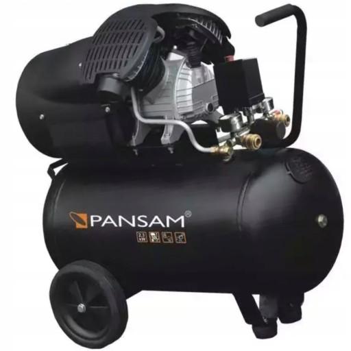 КОМПРЕССОР КОМПРЕССОР 50Л PANSAM A077060 ДВУХПОРШНЕВОЙ