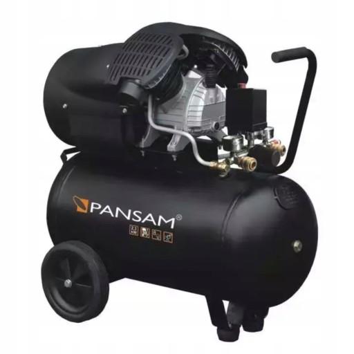 КОМПРЕСОР КОМПРЕСОР 50Л PANSAM A077060 ДВОПОРШНЄВИЙ