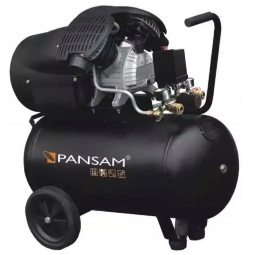 КОМПРЕСОР КОМПРЕСОР 50Л PANSAM A077060 ДВОПОРШНЄВИЙ
