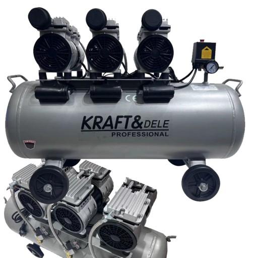 КОМПРЕСОР БЕЗМАСЛЯНИЙ КОМПРЕСОР 100L 3x1500W 230V/50Hz 8 BAR