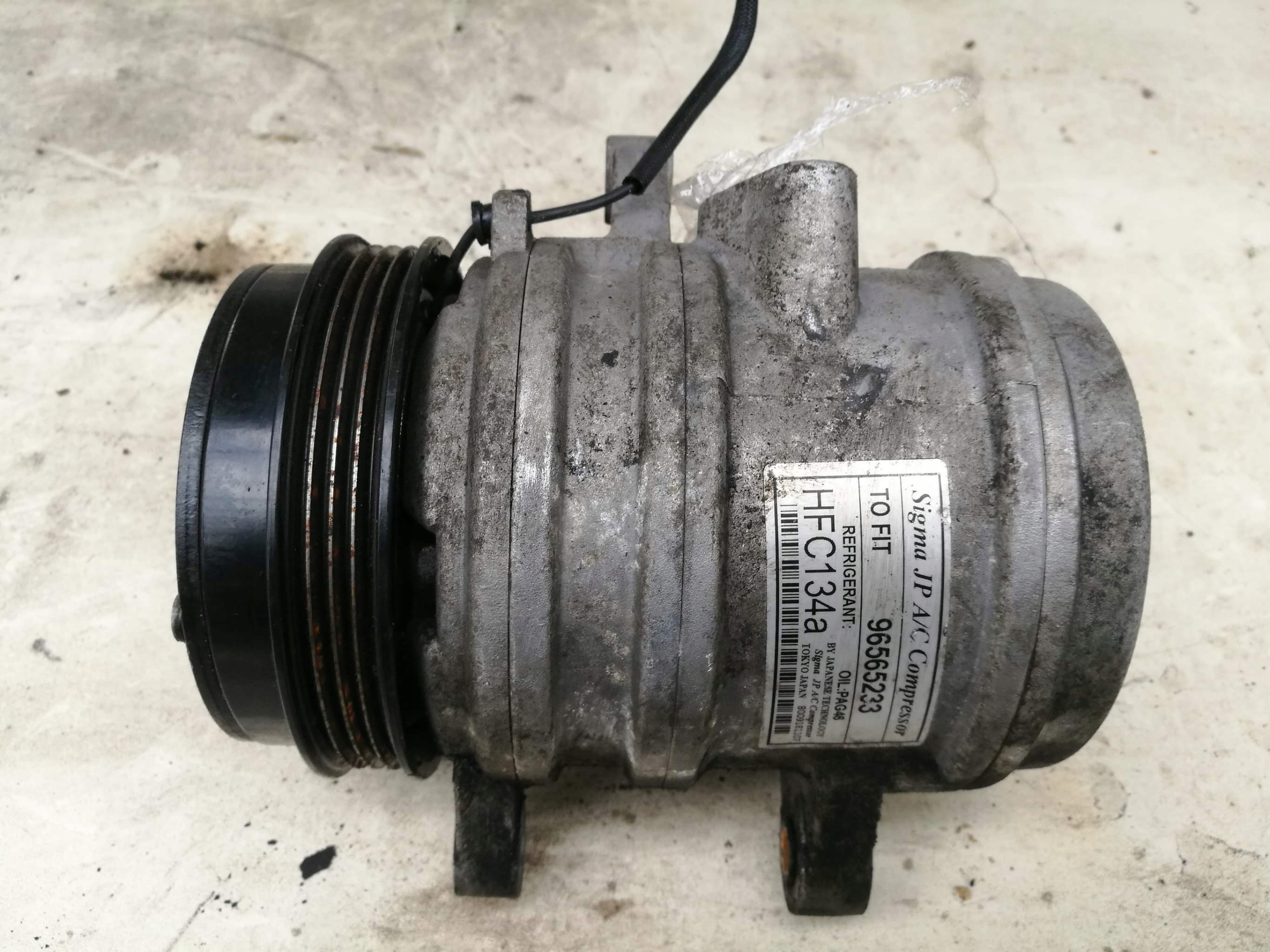 96565233 - КОМПРЕСОР КОНДИЦІОНЕРА AVEO KALOS SPARK