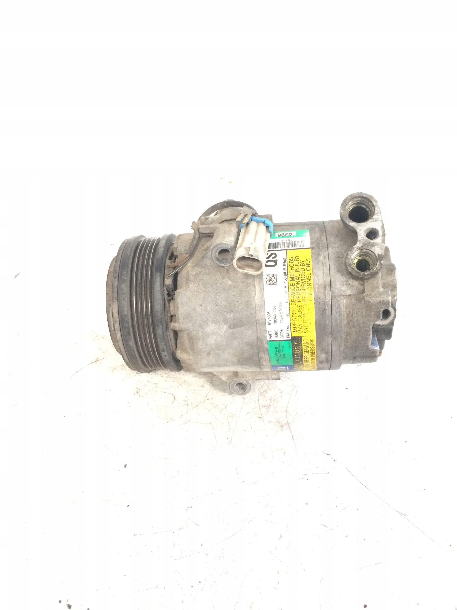 9174396 - КОМПРЕССОР КОНДИЦИОНЕРА OPEL ASTRA G