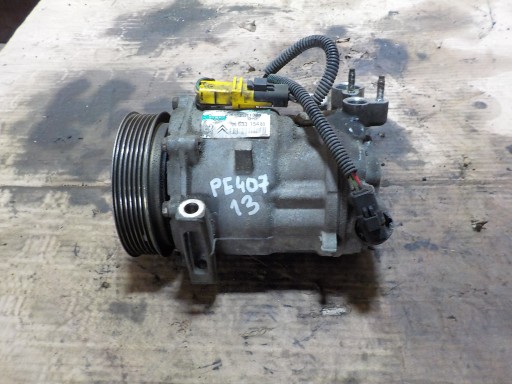 9648138680 6453PN - КОМПРЕССОР КОНДИЦИОНЕРА PEUGEOT 407 1.8 B
