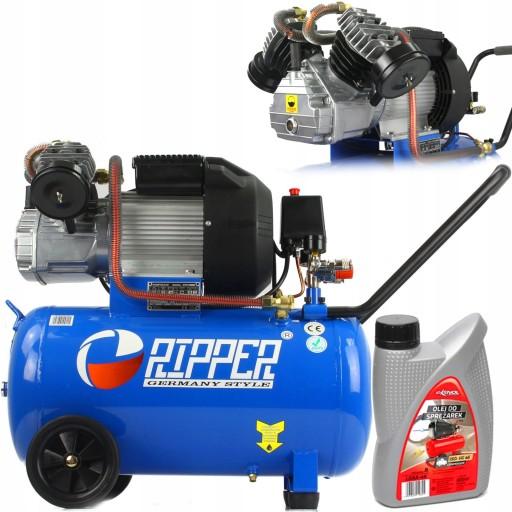 КОМПРЕССОРНОЕ МАСЛО КОМПРЕССОР 50Л 2 ПОРШНЯ + МАСЛО