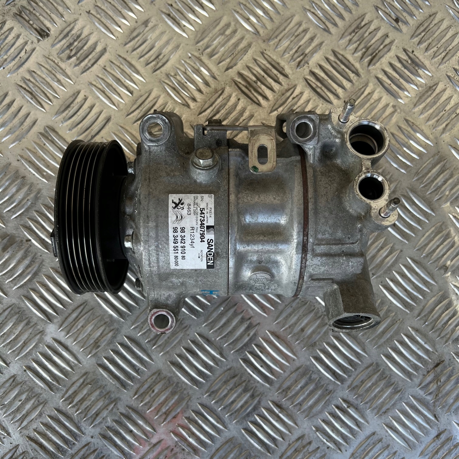 КОМПРЕССОР НАСОС KLIMY CITROEN 9834291080