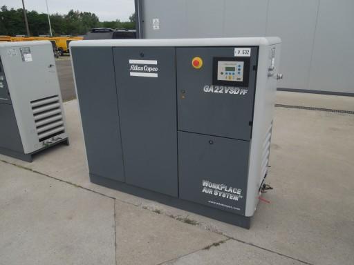 ВИНТОВОЙ КОМПРЕССОР ATLAS COPCO GA22VSDFF 22 кВт