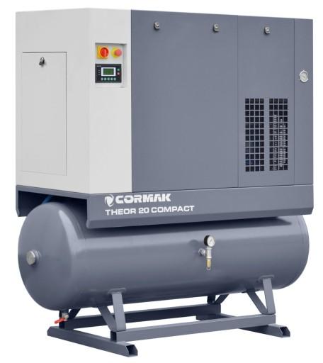 THEOR 20 ІНВЕРТОРНИЙ ГВИНТОВИЙ КОМПРЕСОР 15 кВт 500 Л ЦИЛІНДРОВА СУШКА 1800 л/хв.