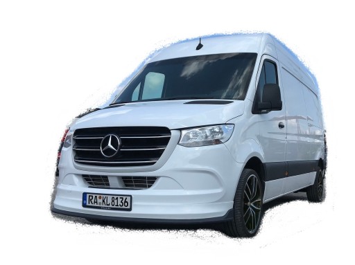 SPRINTER 2018 W907 W910 ТЮНИНГ ПЕРЕДНЕЙ ЮБКИ