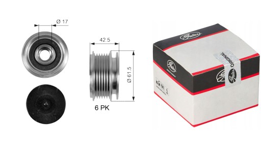 GAT-OAP7047-ZS1 - МУФТА ГЕНЕРАТОРА OAP7047 МУФТА ГЕНЕРАТОРА