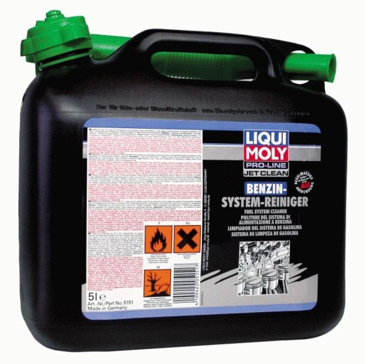 ЗАСІБ ДЛЯ ОЧИЩЕННЯ БЕНЗИНУ. 5L 5151 LIQUI MOLY Рідина для очищення