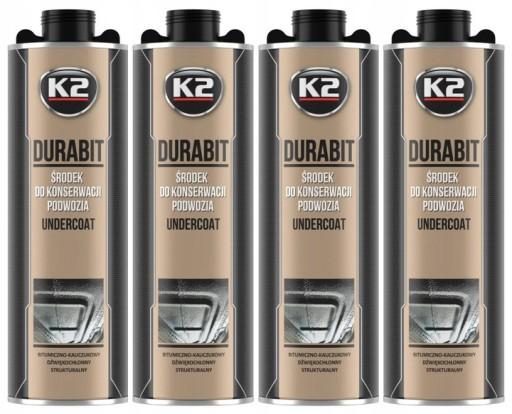 K2 DURABIT КОНСЕРВАНТ ДЛЯ ШАССИ 4x1л