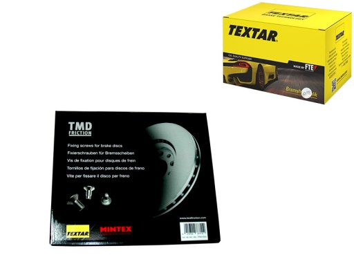 Болт крепления тормозного диска передний задний M10X1.25X19 4 AUDI A1 A2