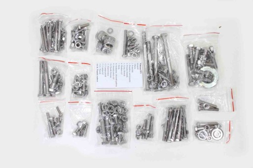 ROY14229 - Болты SIMSON S51 комплект для всего двигателя сталь