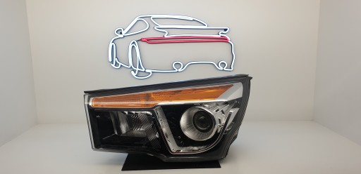 Звичайна об'єктив Ssangyong Rodius II залишила лампу 12-13 ЄС