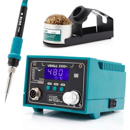 Паяльное жало YIHUA 939D+ 120 Вт TECHREBAL SLEEP LCD FLASH 907K