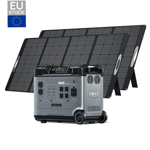 ЕЛЕКТРОСТАНЦІЯ 2200W/5120Wh + сонячна панель 400W