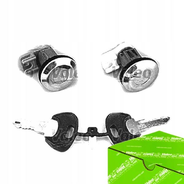 252196 - ЗАМОК ЗАЖИГАНИЯ ЗАМКИ КОМПЛЕКТ ПЕРЕДНИЙ LP PEUGEOT 205 1.0 1.1