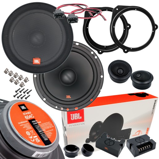 Динамики STAGE2 604C JBL для AUDI A3 8P A4 B6 B7 R8 SAAB 9.3 SEAT EXEO