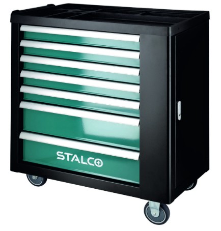 ШАФА ДЛЯ ІНСТРУМЕНТІВ STALCO 178 ЕЛЕМЕНТІВ З БОКОВИМ ЗБЕРІГАННЯМ