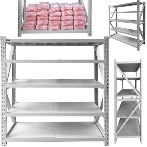 СТАЛЬНОЙ МОДУЛЬНЫЙ СТЕЛЛАЖ ДЛЯ ГАРАЖНОЙ МАСТЕРСКОЙ 1800х600х2000 180х60