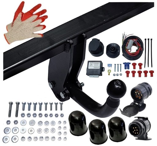 PERMANENT PLUS x3 + БУКСИРОВОЧНЫЙ КРЮК + 13-ПИН МОДУЛЬ OPEL ASTRA 4 J IV HTB 3/5d 2009-15