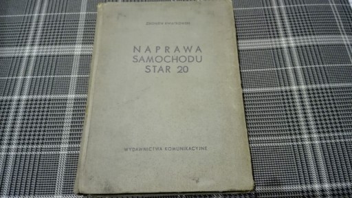 STAR 20 Manual РЕМОНТНА КНИЖКА 1953 РАРИТЕТ