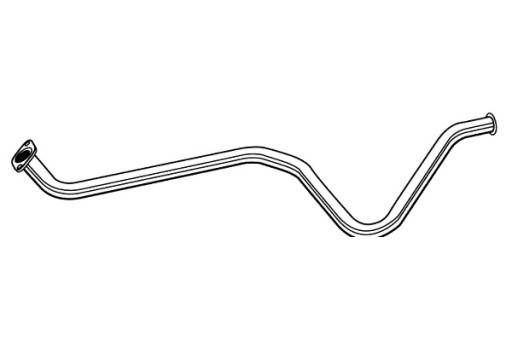 34.47.421 - STARLINE ВИХЛОПНА ТРУБА R СЕРЕДНЯ PEUGEOT 307 1.4 І HACHBAK 04 01-