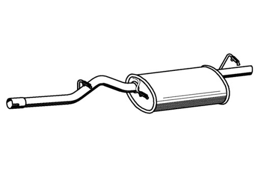 20.17.400 - ГЛУШИТЕЛЬ STARLINE TL FORD KA 1.3I CAT 96-