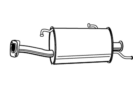 84.24.401 - ГЛУШНИК STARLINE TL ДЛЯ NISSAN ALMERA SEDAN 1.4 І 1.6 І 95-00