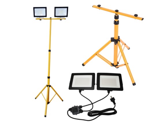 ШТАТИВ С ПРОЖЕКТОРОМ 2X 1OOW 3M ECOLIGHT